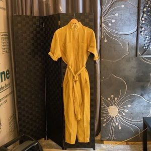 Jumpsuits size 12 gold Fashion by Coretta Brown.